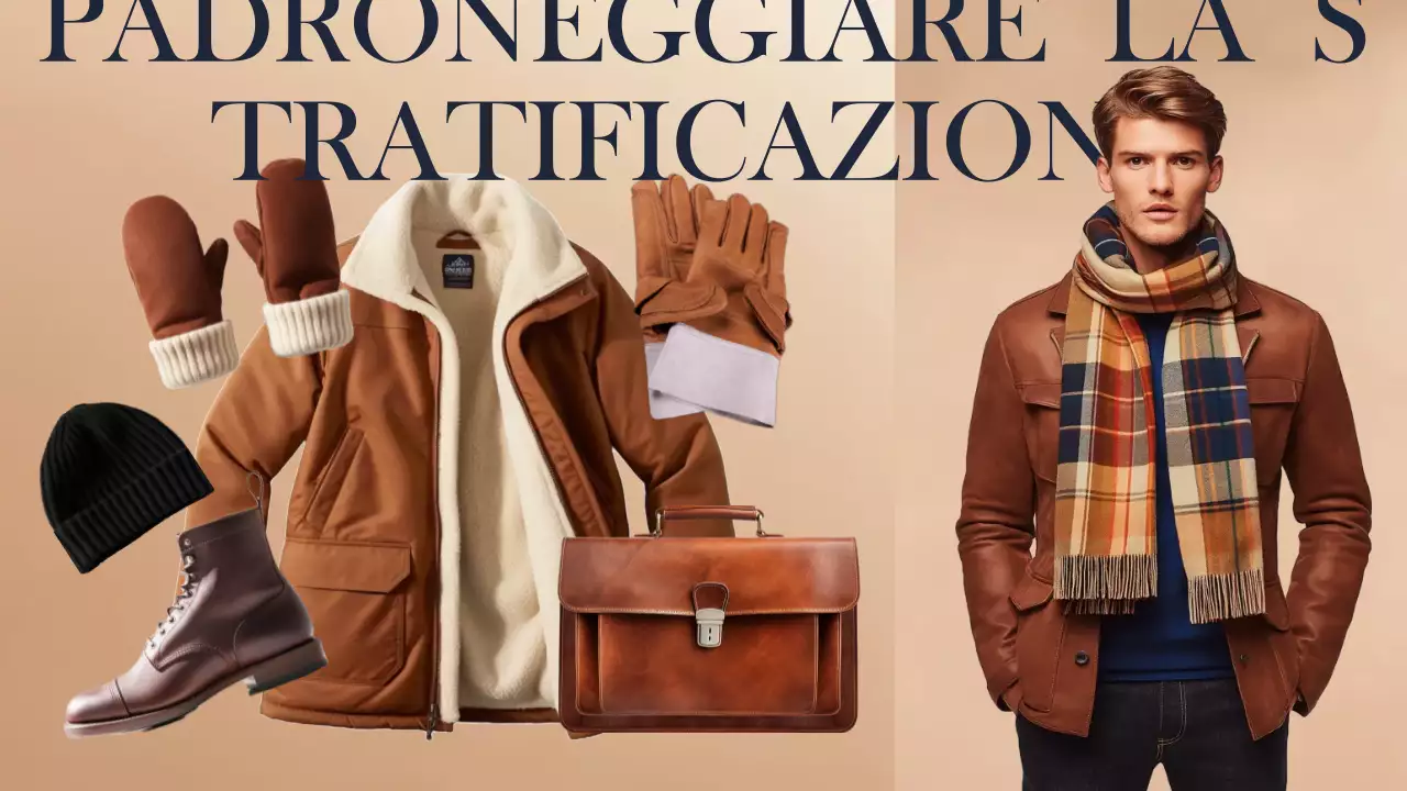 Guida alla moda moderna in marrone