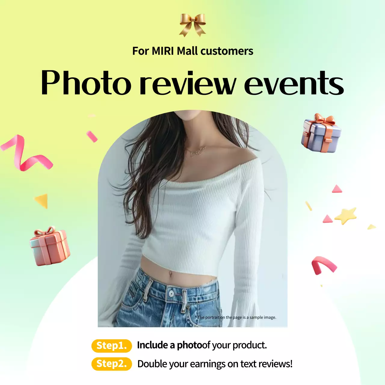 Pastel Modern Reviews Promoção Instagram Carrossel