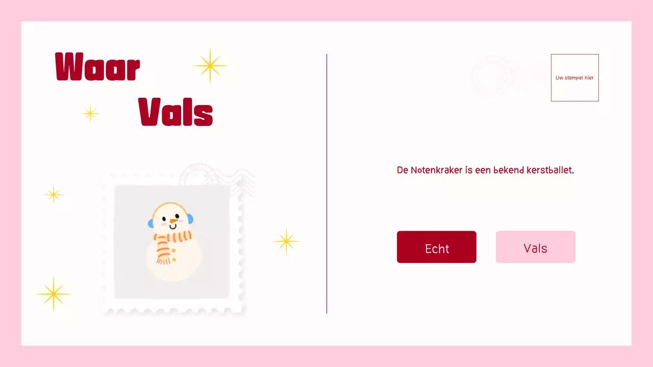 TRENDY LEUK ILLUSTRATIE KERST TRIVIA SPEL VOOR KINDEREN