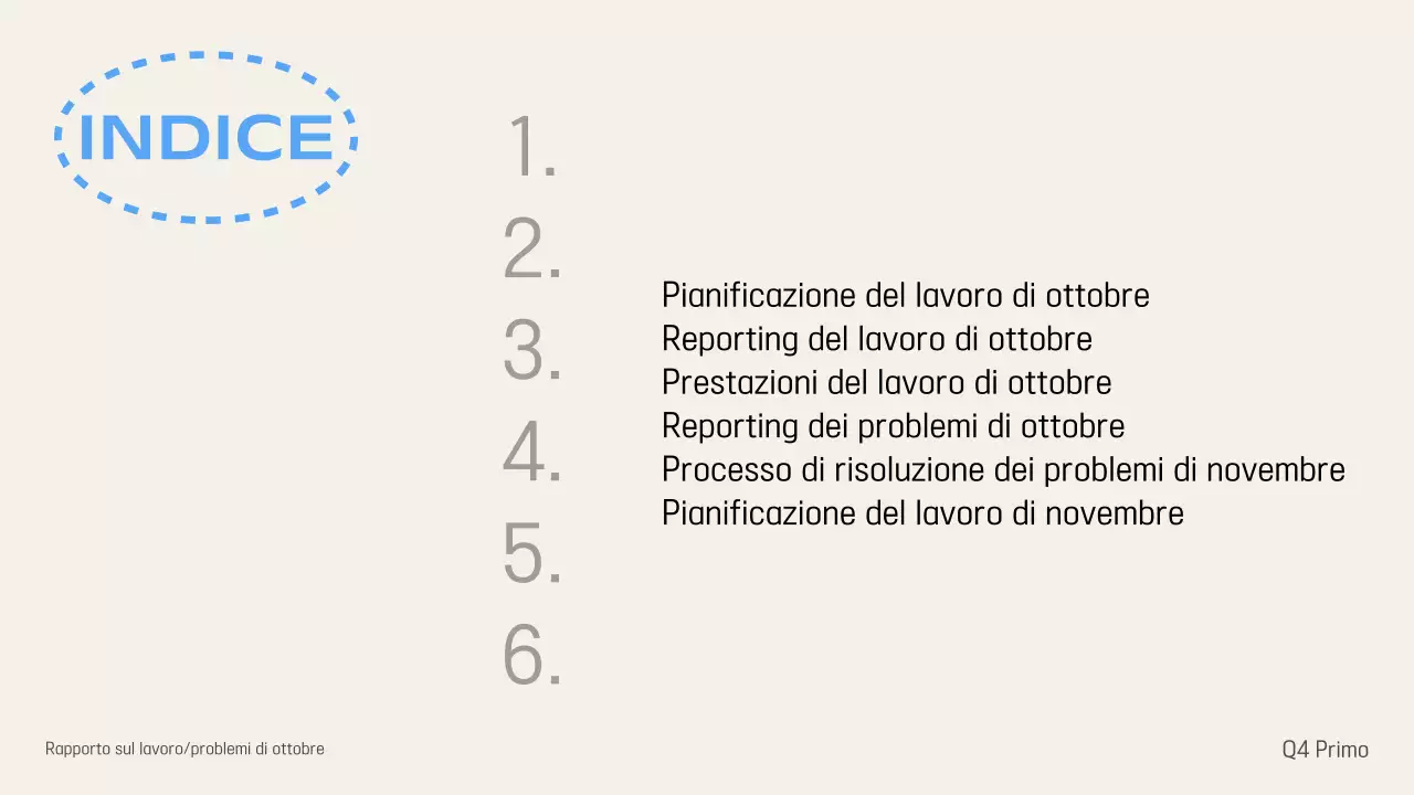 Consegna delle informazioni del rapporto Ivory Modern