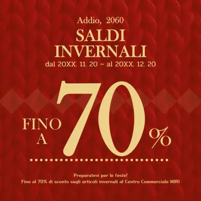 Vendita invernale Red Vintage