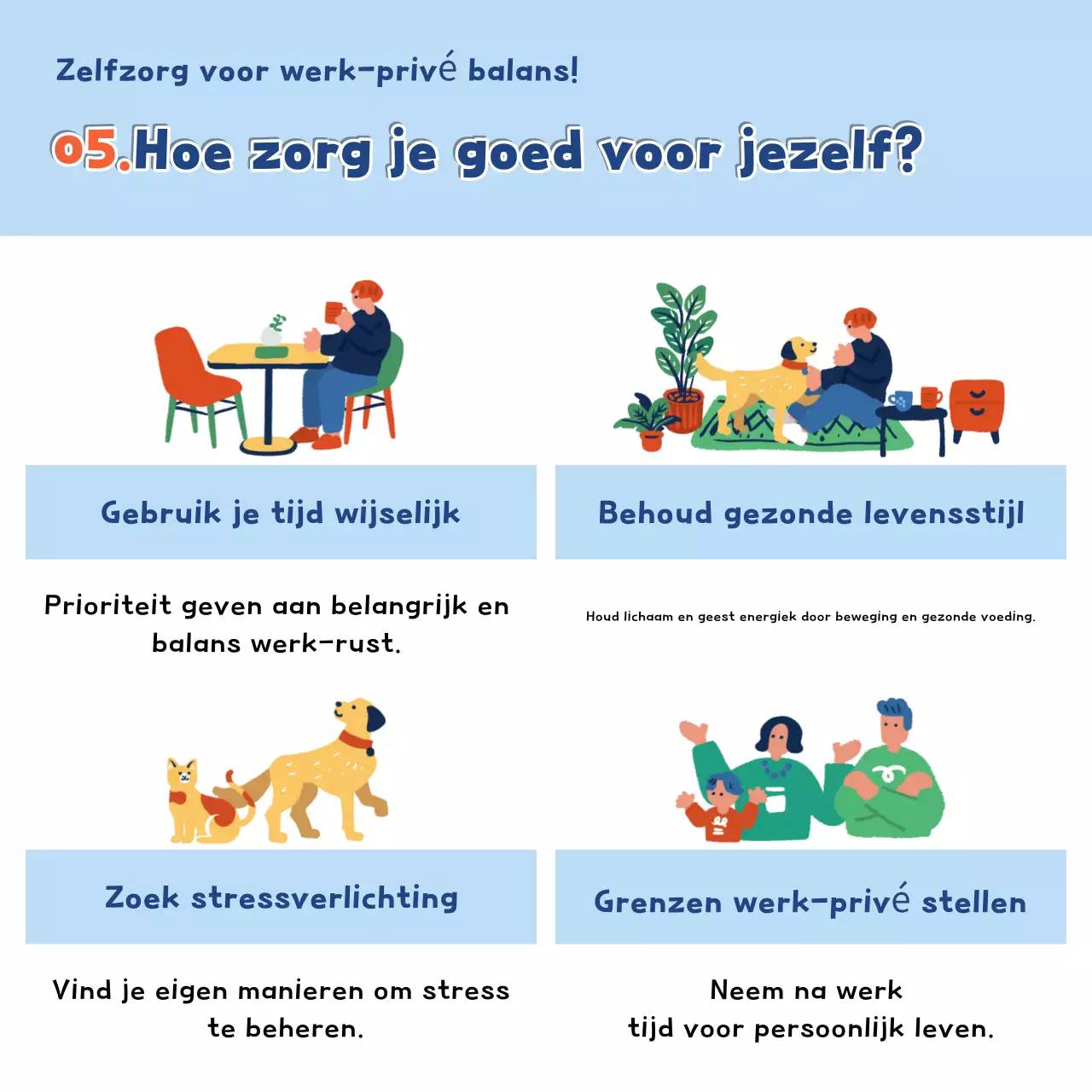 Lichtblauwe moderne werkplek communiceert groei