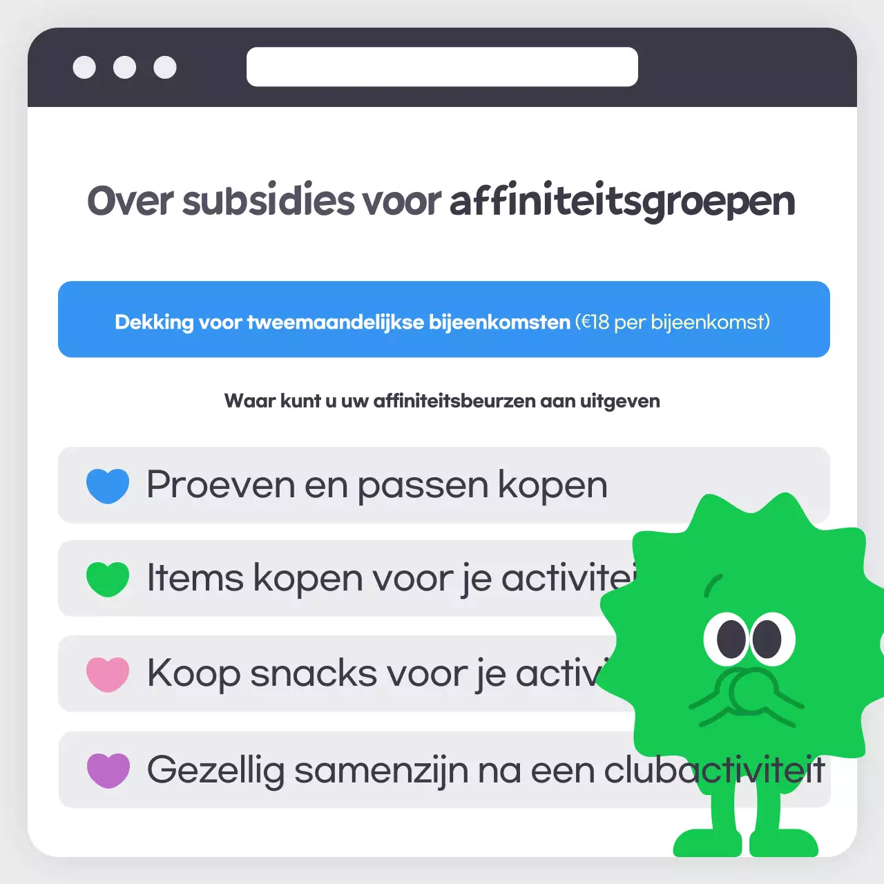 Lichtblauw eenvoudig hoe je een bedrijfsclub opzet om informatie te communiceren