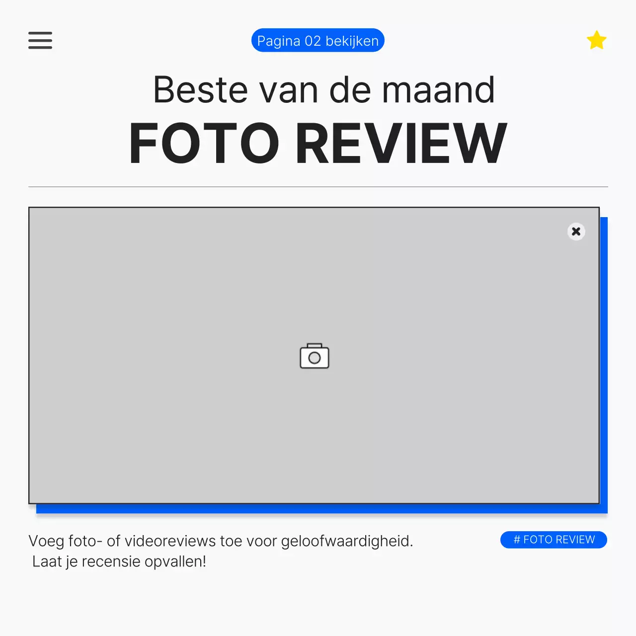 Zwart Modern Advertentieoverzicht