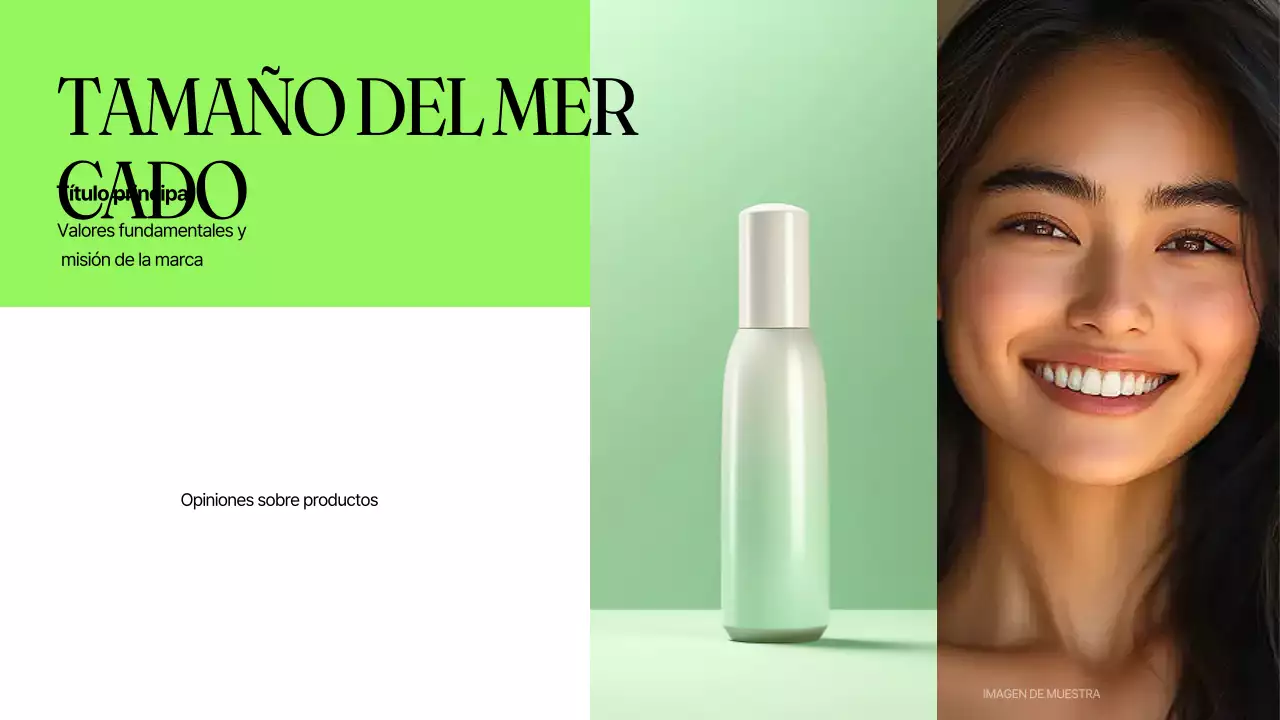 Presentación de la marca de belleza minimalista y limpia de Yondu