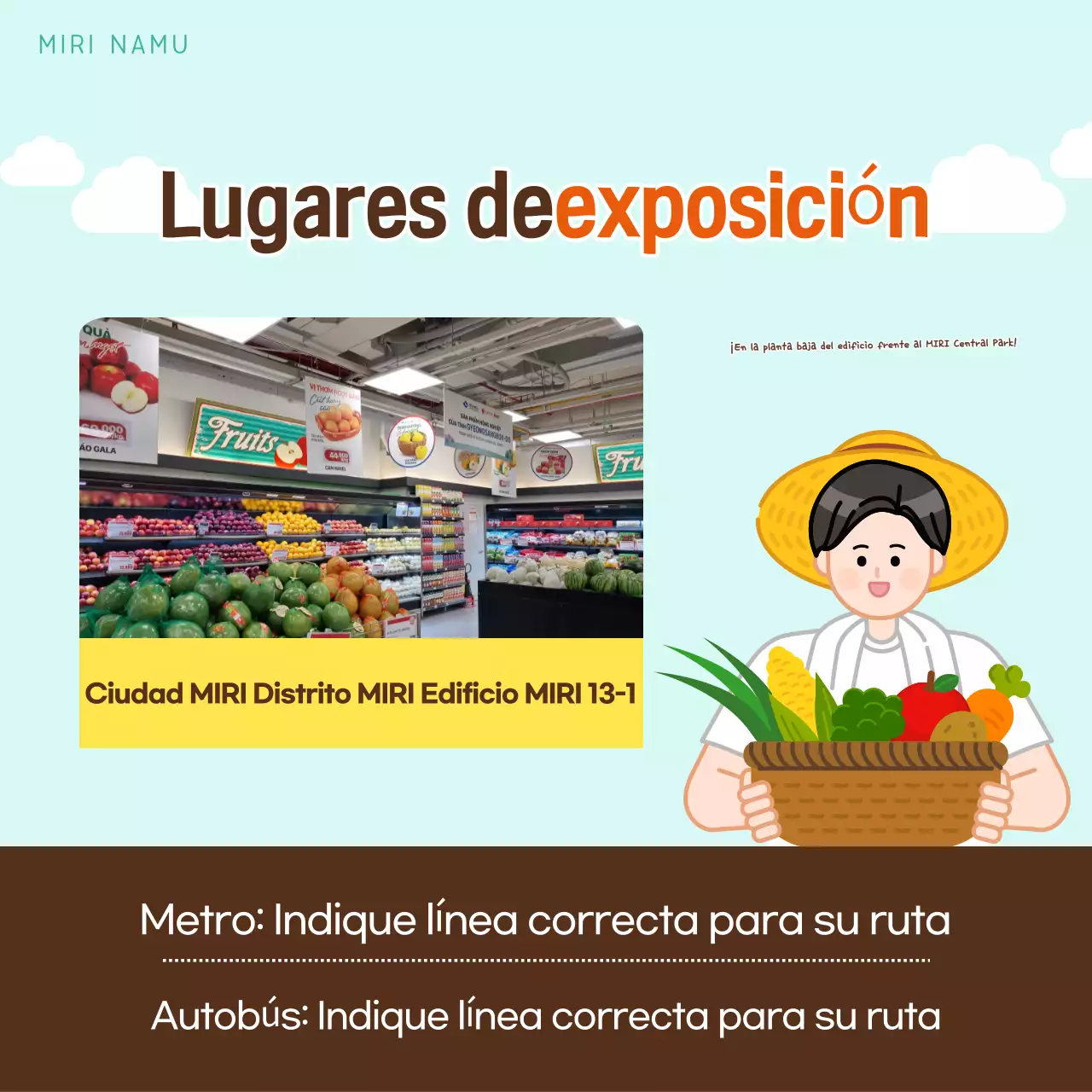 Promoción de la exposición de productos de la Casa de la Moneda