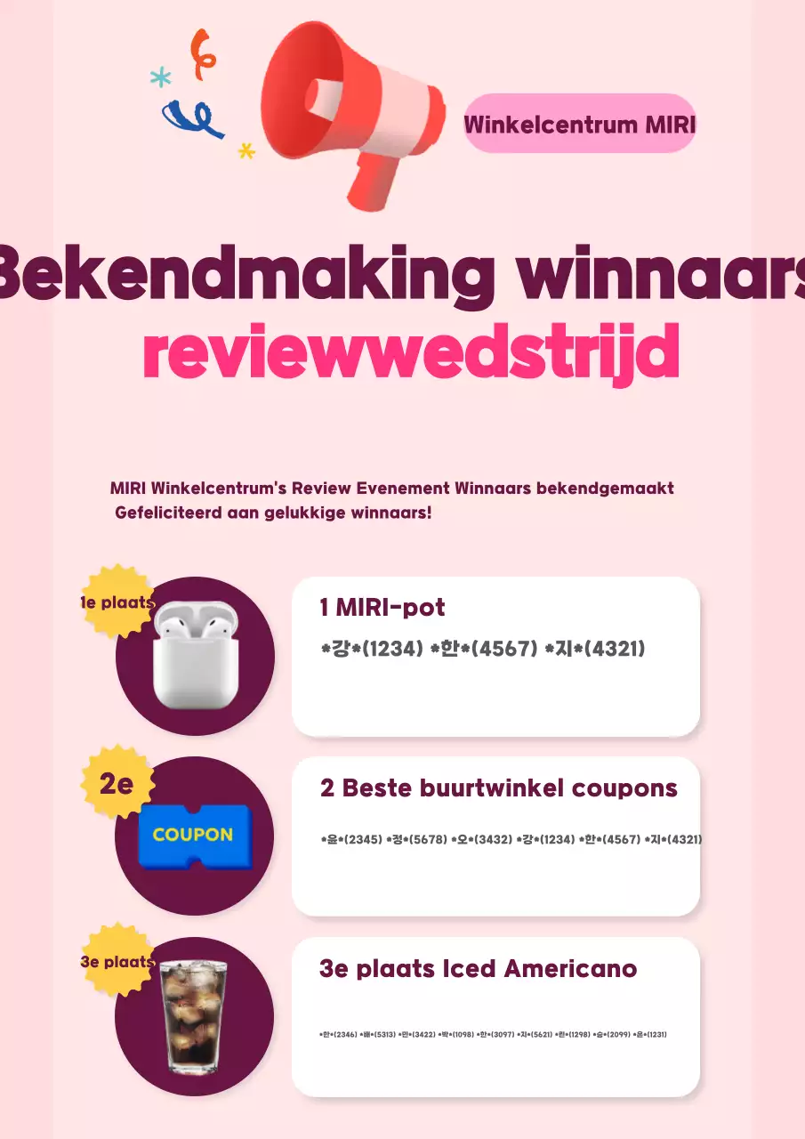 Promoot je pink tidy-evenement