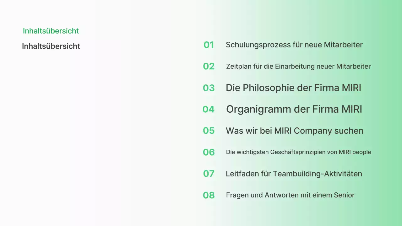 Zusammenfassung Ein Leitfaden zur Ausbildung für den modernen Arbeitsplatz
