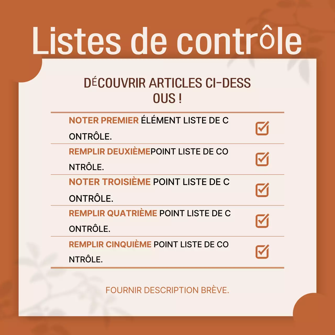 Documentation sur la conception simple d'Orange