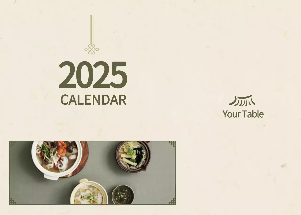 Kalender Makanan Tradisional Krem