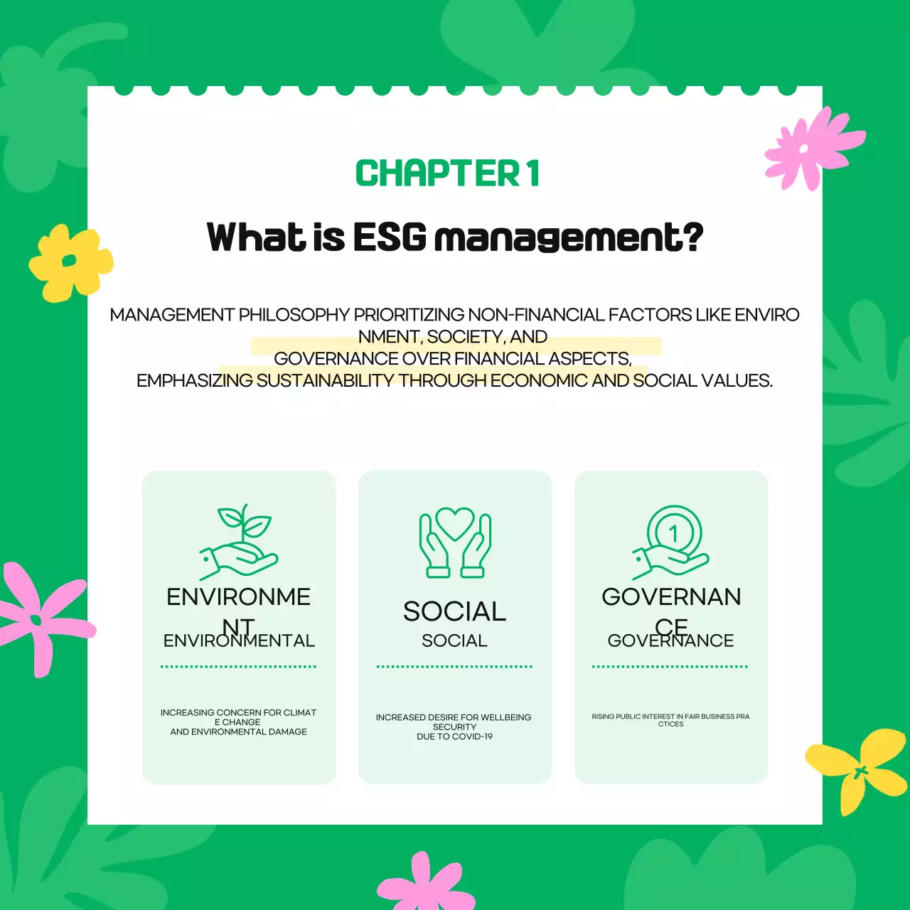 Campanha ambiental Green Simple