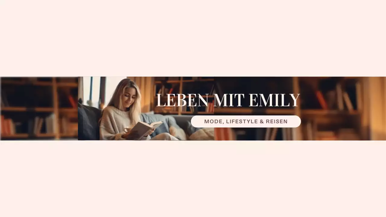 Beige Modern Lifestyle Blog