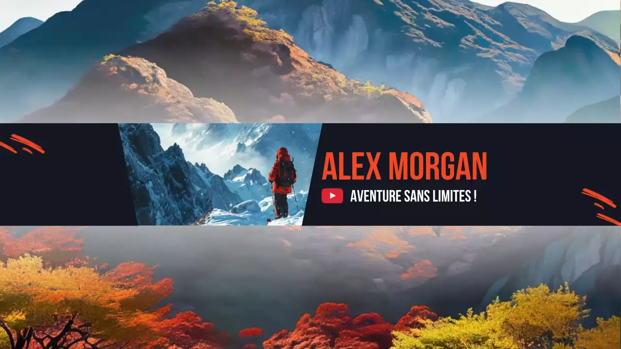 Promotion Orange Modern Adventure