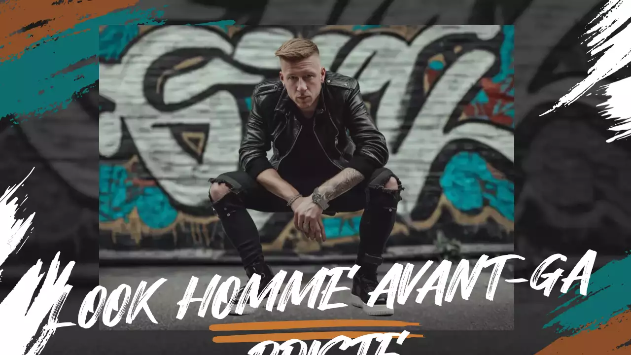 Publicité pour la mode urbaine sarcelle