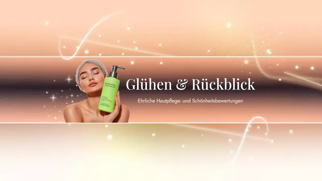 Beige Elegante Hautpflegewerbung