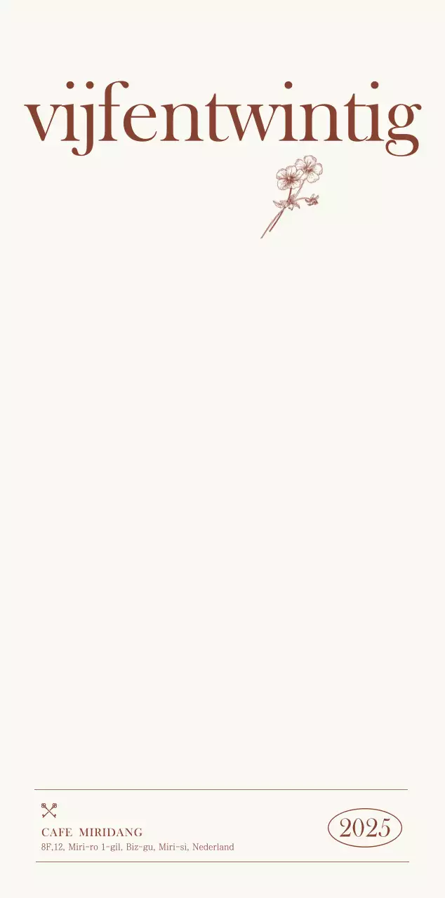 Promote Beige Vintage Café