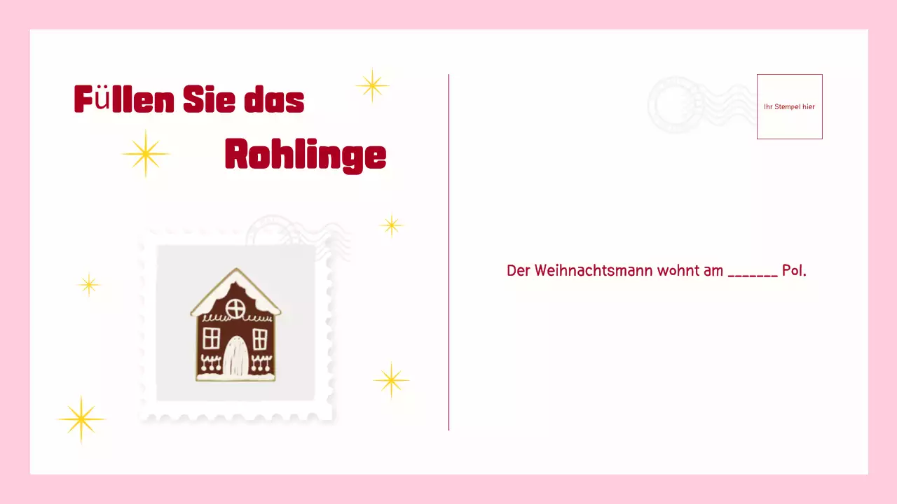 TRENDIGE LUSTIGE ILLUSTRATION WEIHNACHTS-QUIZ-SPIEL FÜR KINDER