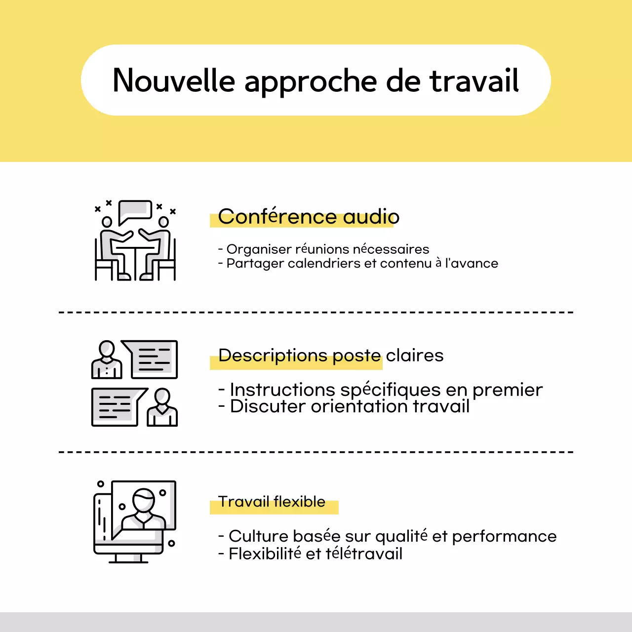 Manuel de l'entreprise simple jaune