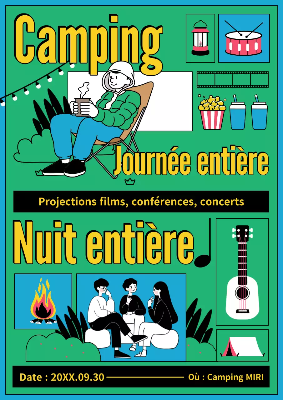 Guide du Green Retro Camping Festival