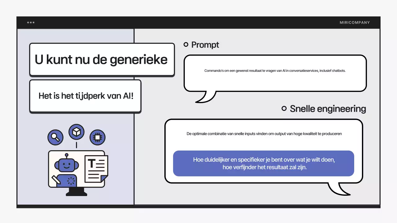 Eenvoudige AI-alfabetiseringstraining in blauw en zwart