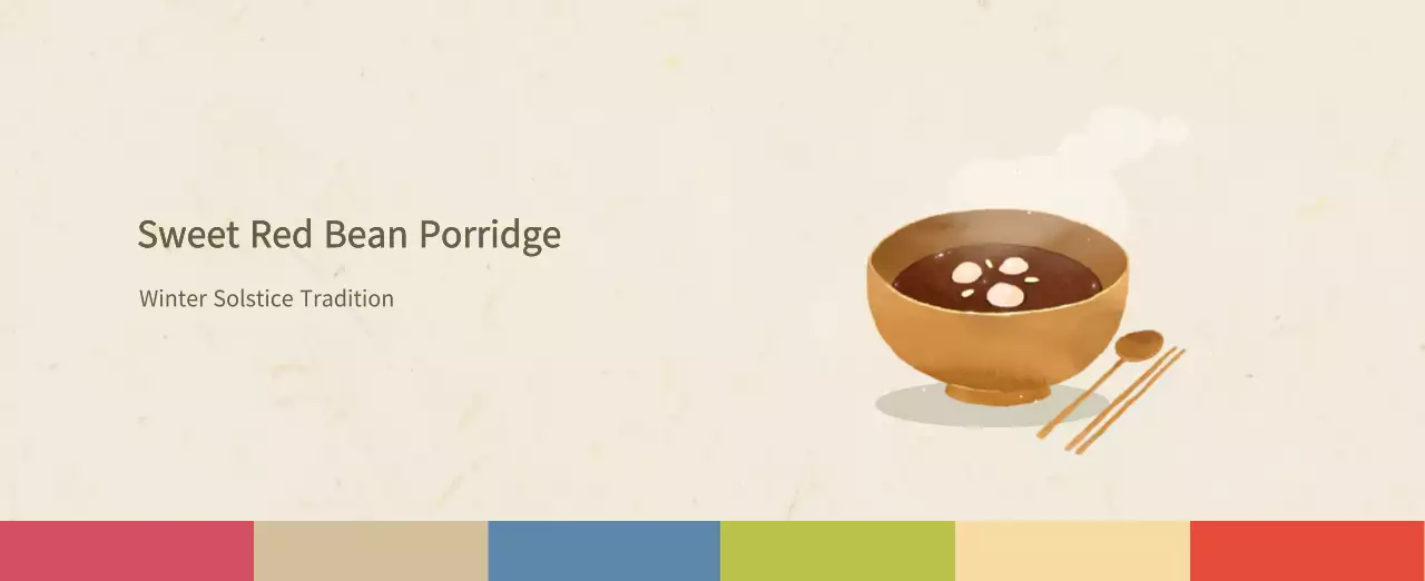 Beige Traditional Food Calendar