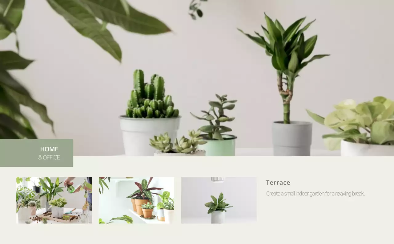 Kalender interior minimalis berwarna krem