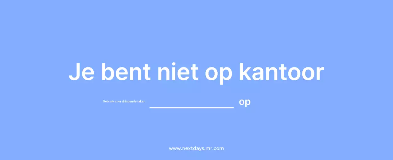 Photo goal tracker kalender met een vleugje blauw