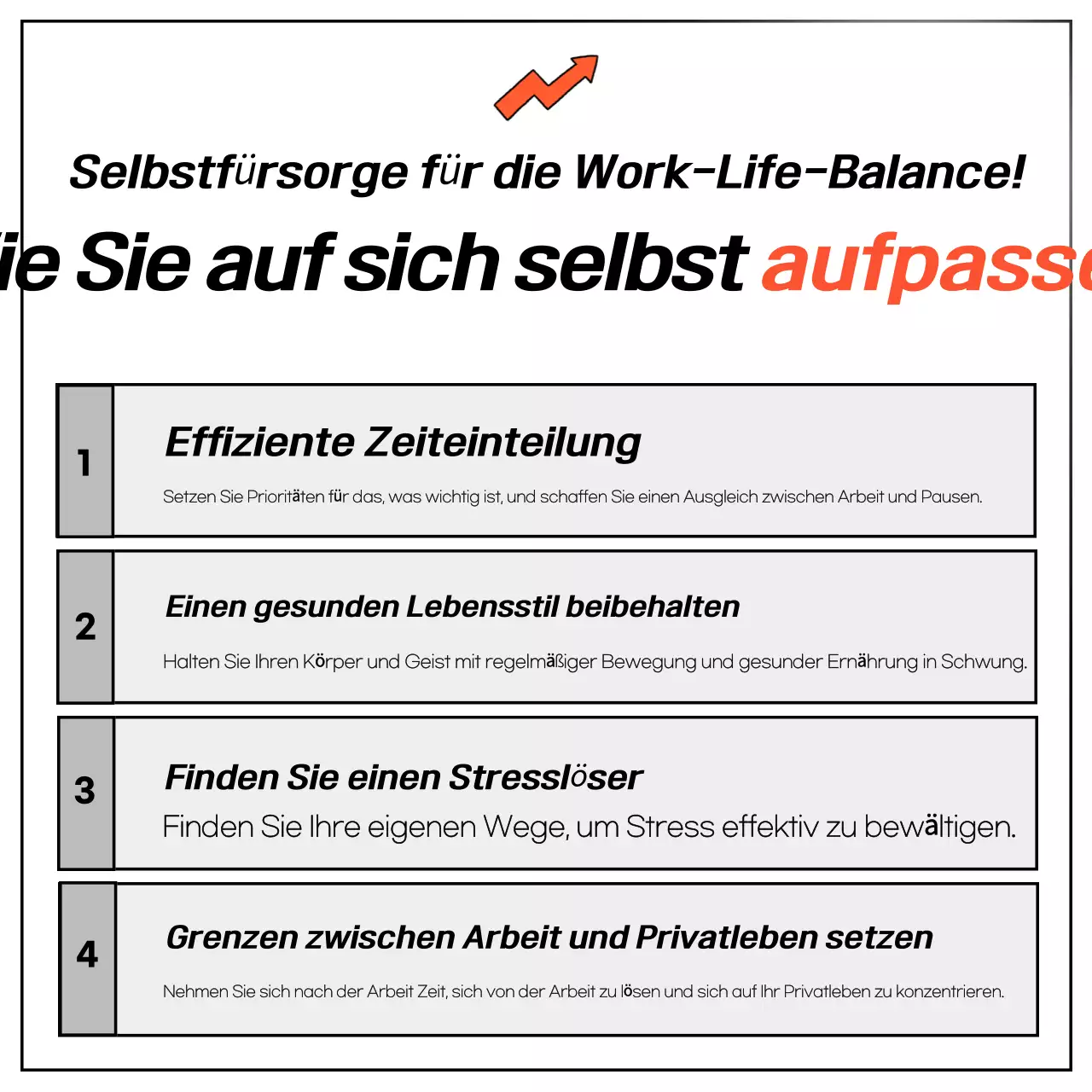 Orange Grundlegende Berufsberatung