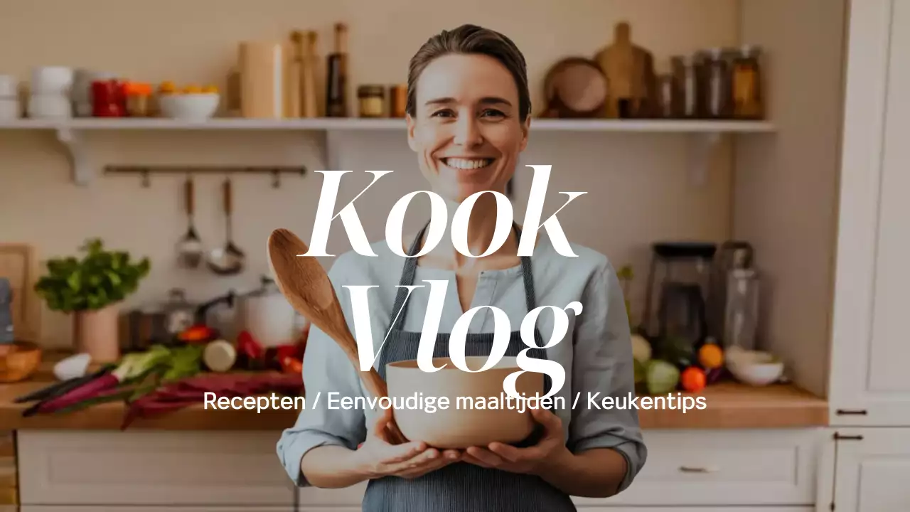 beige koken vlog rustieke stijl