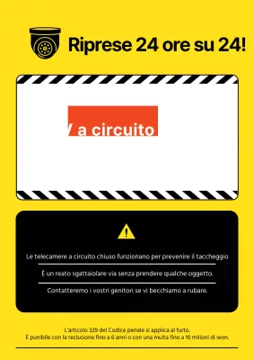 Giallo Semplici consigli di sicurezza
