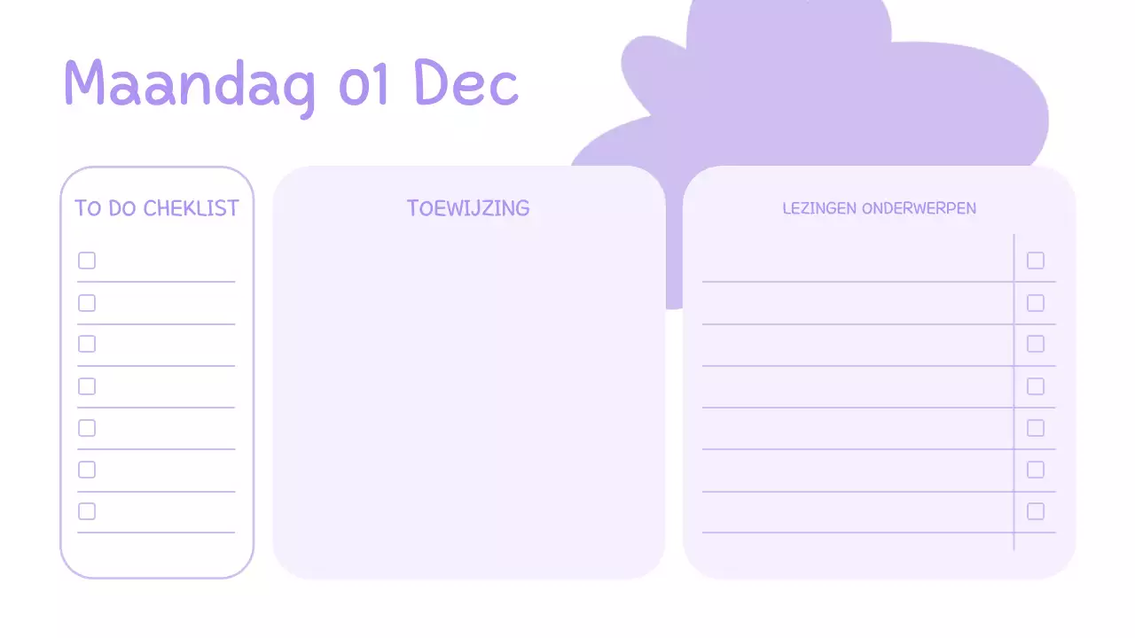 pastel les agenda leuke presentatie