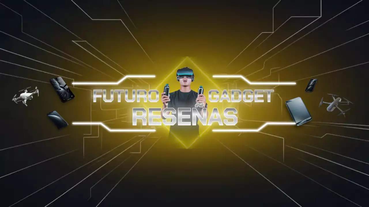 Yellow Futuristic Tech Reviews Publicidad