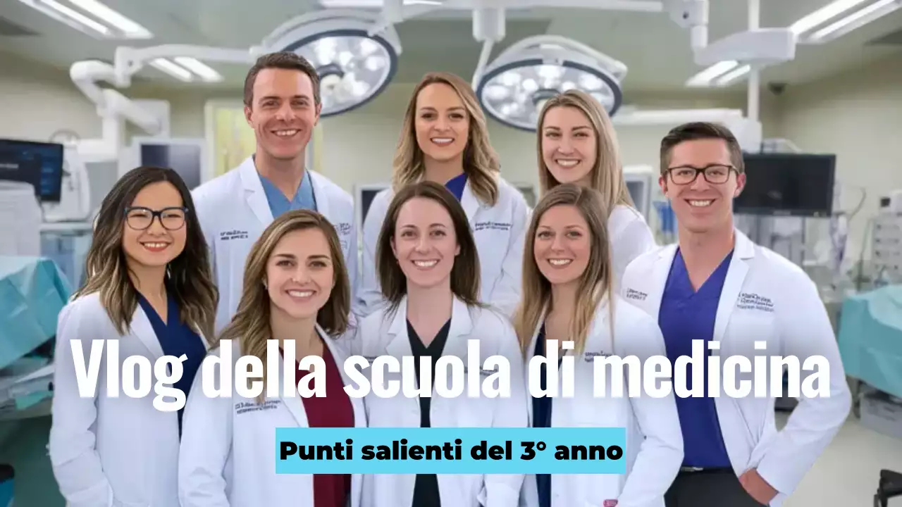 vlog della scuola di medicina moderna bianca