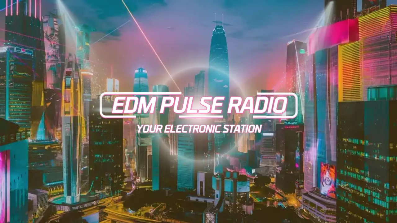 Neon Cyber Radio Promotion YouTube Thumbnail