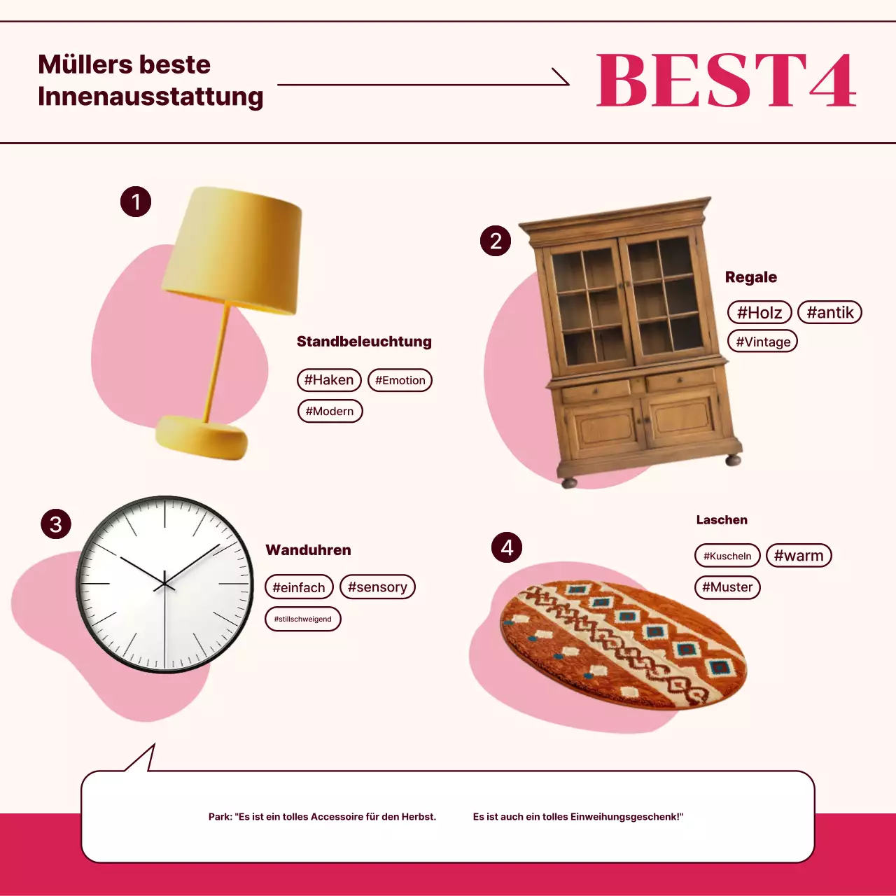 Ein Leitfaden für moderne Herbstmode in Rot