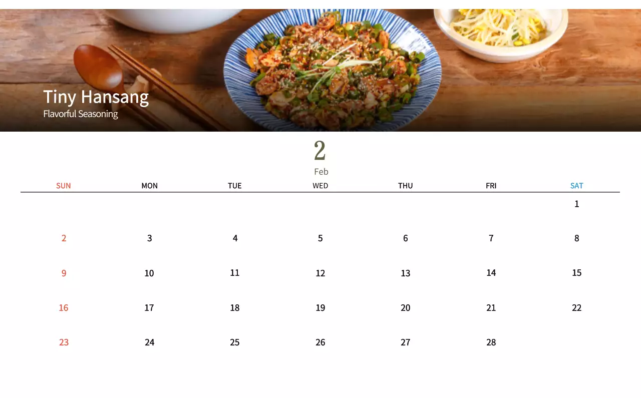 Kalender Makanan Tradisional Krem