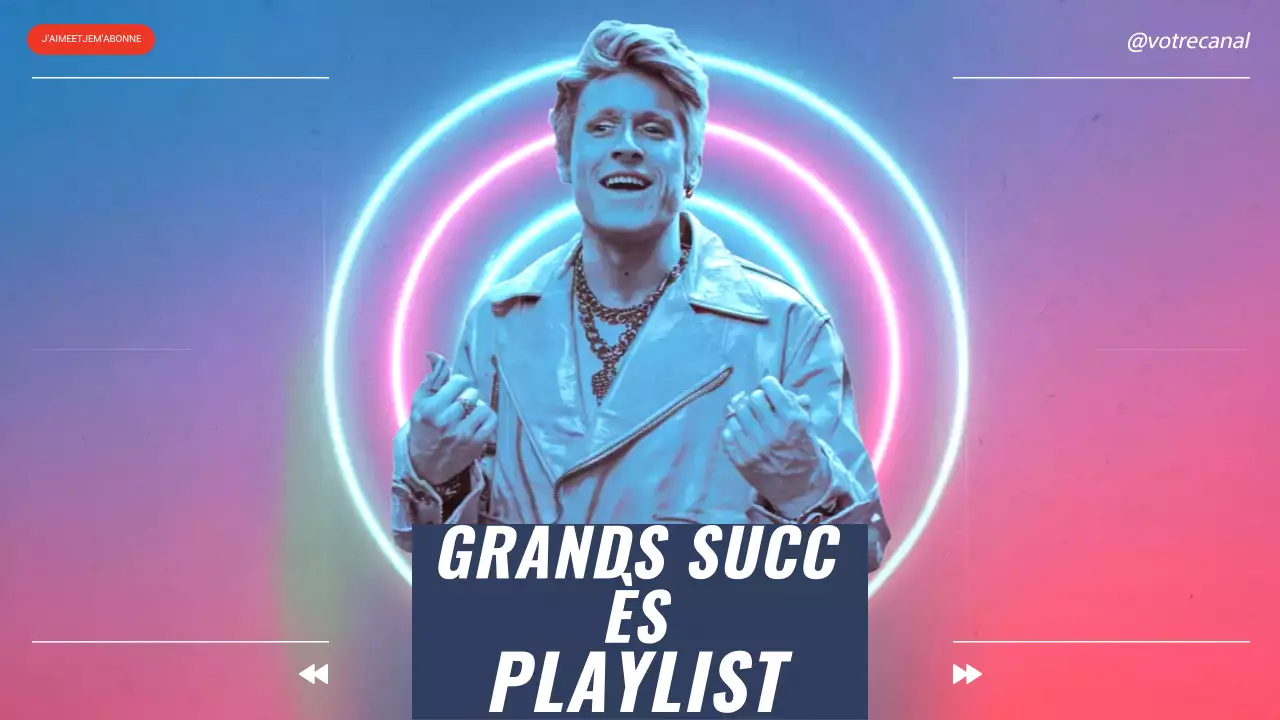 playlist musique rétro néon