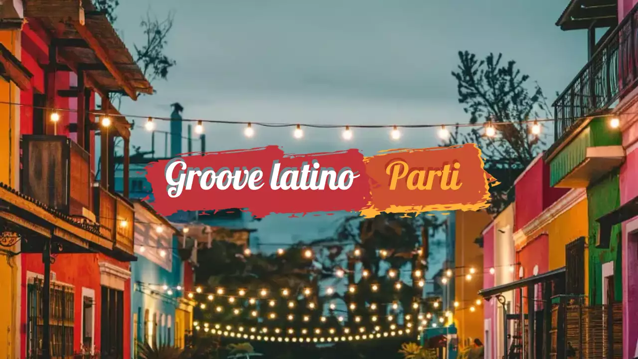 Annonce du festival coloré Urban Latino Groove