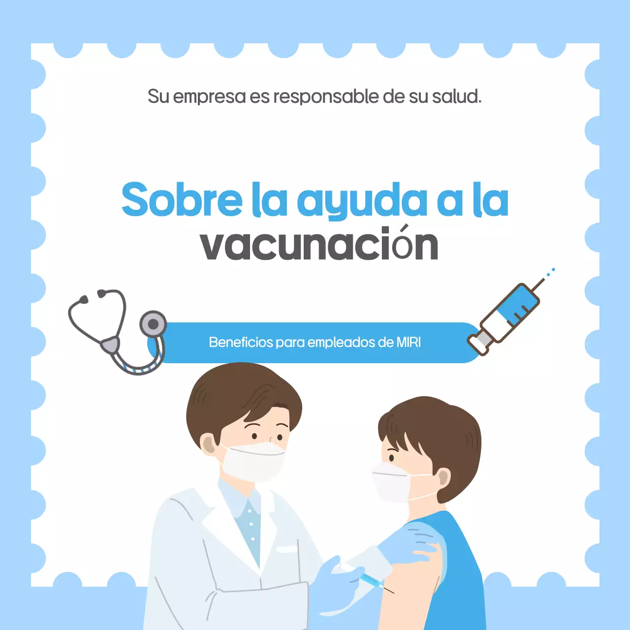 Azul claro Guía simple de salud
