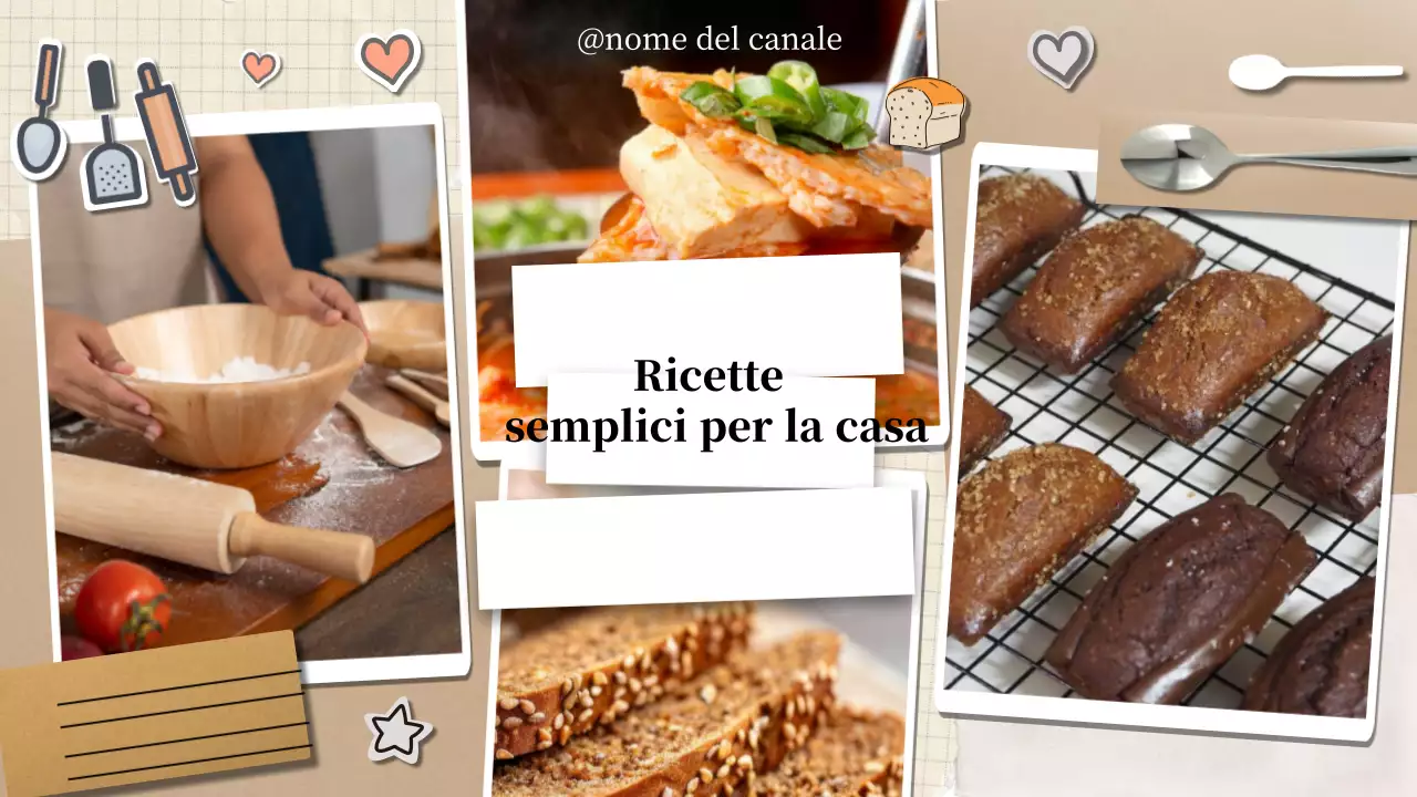 beige marrone semplice guida alle ricette di casa