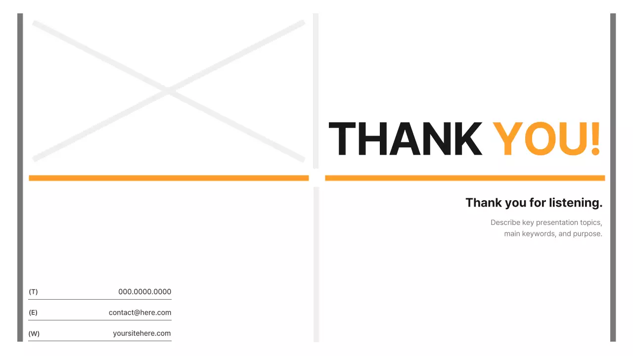 Apresentação de negócios moderna branca