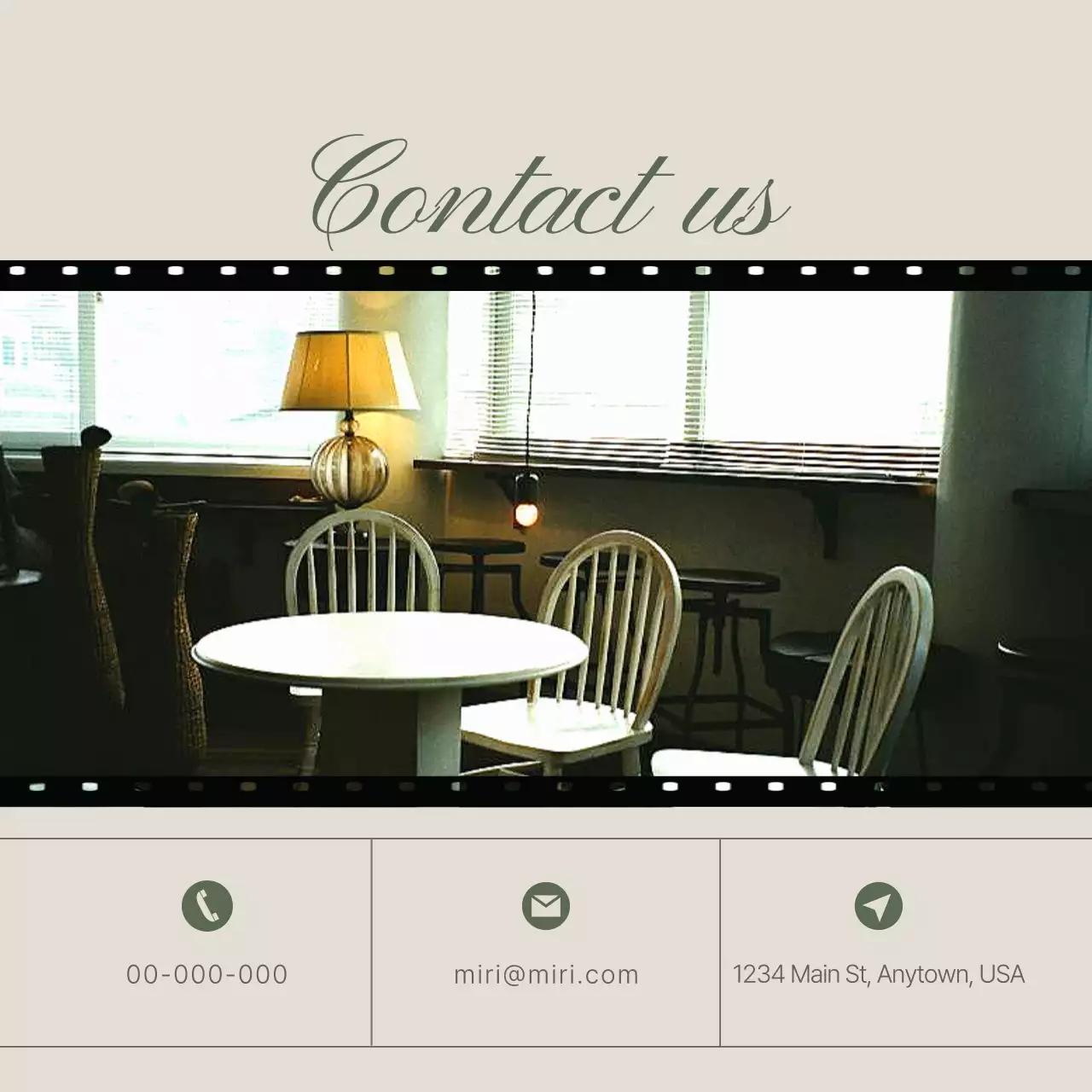 Beige Vintage Film Branding Instagram Carousel