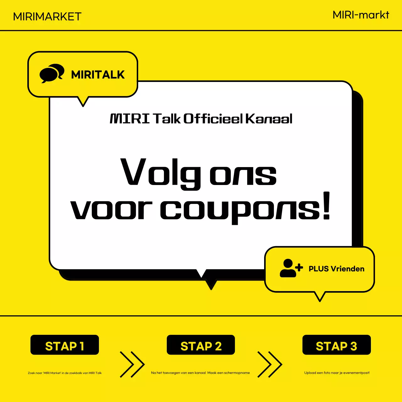 Geel modern promotie-evenement