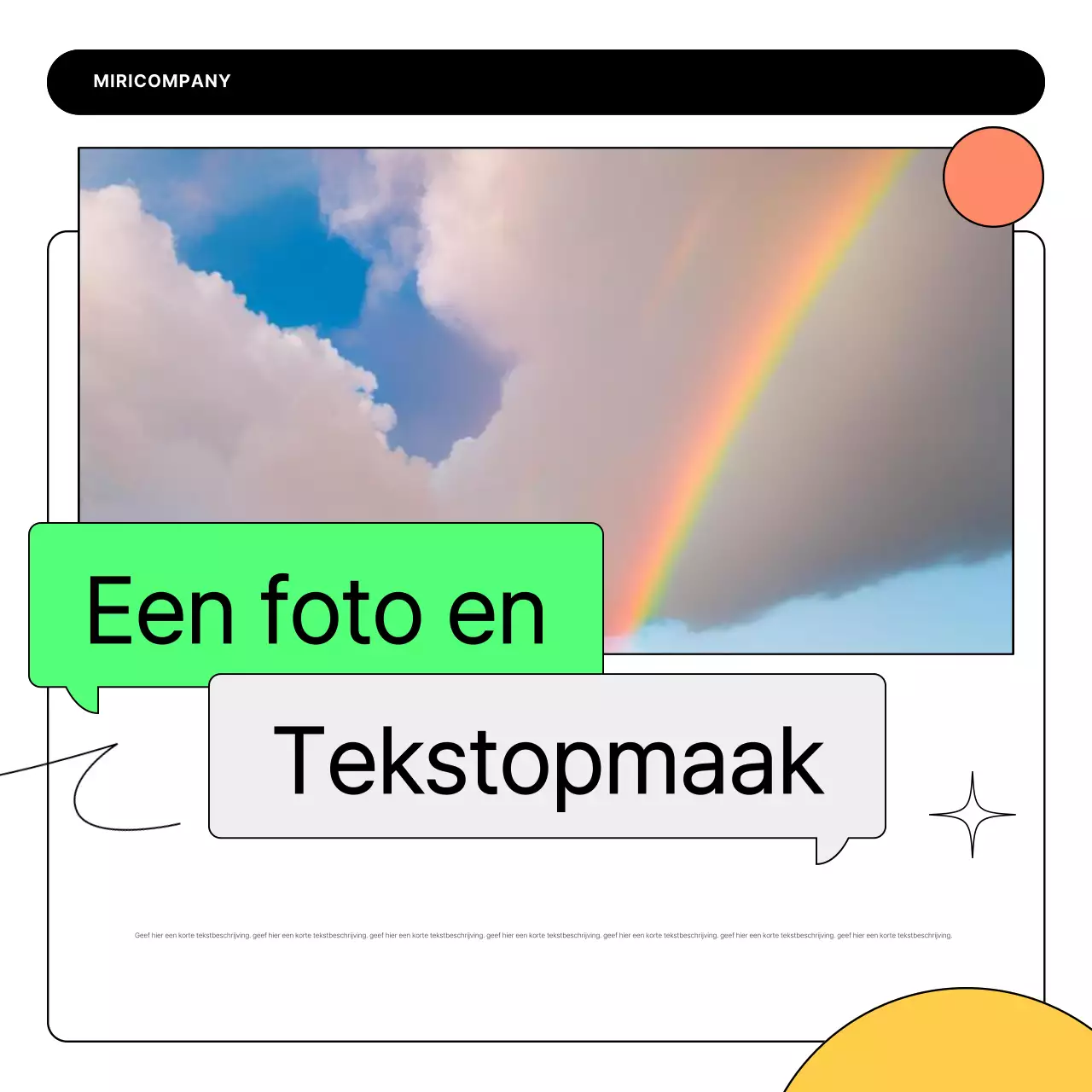 Promoot je zakelijke marketing in wit en eenvoudig