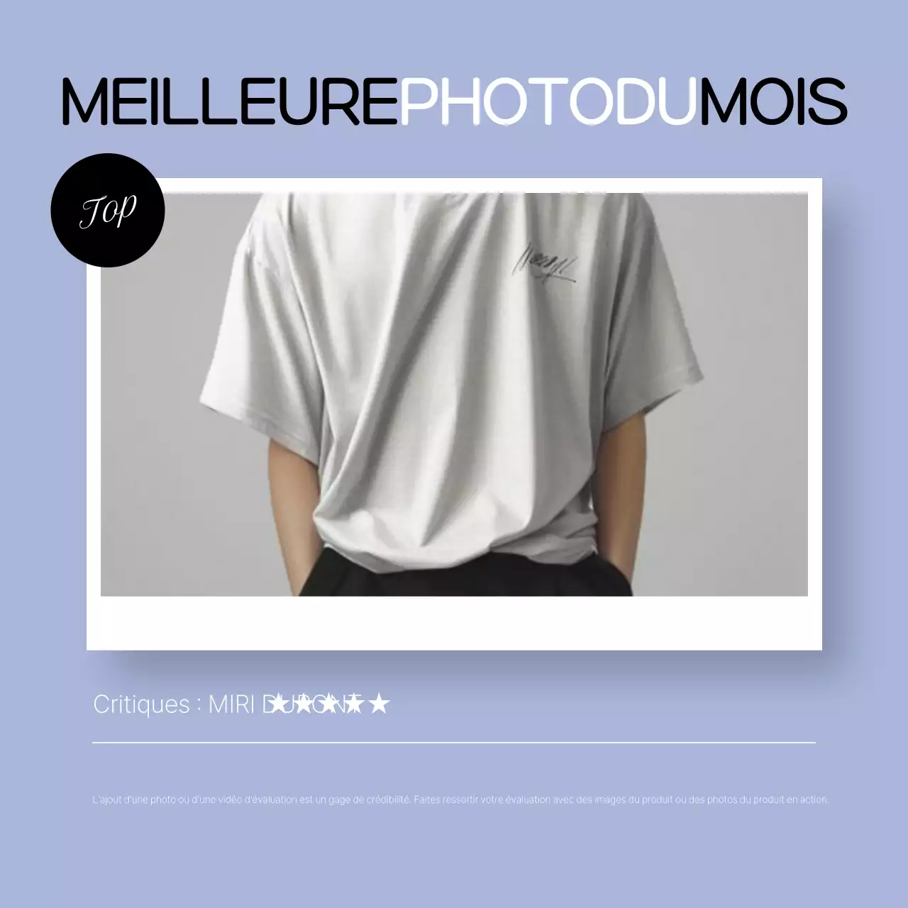 Promouvoir le modèle de revue simple Beige