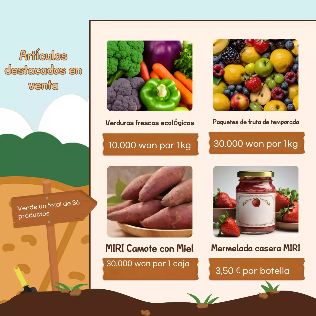 Promover los productos con sabor a menta