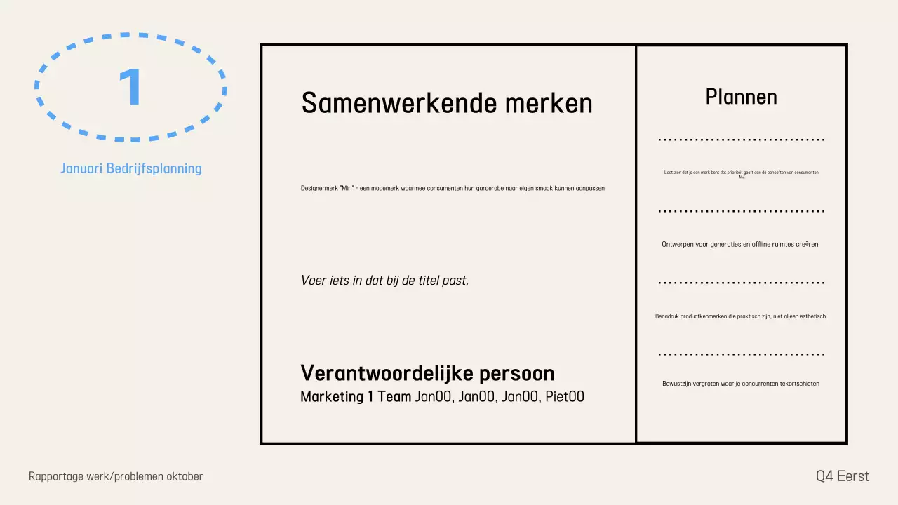 Ivory Modern rapportinformatie leveren