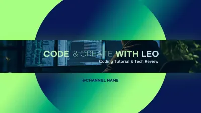 Green Modern Coding Tutorial Promotion YouTube Thumbnail