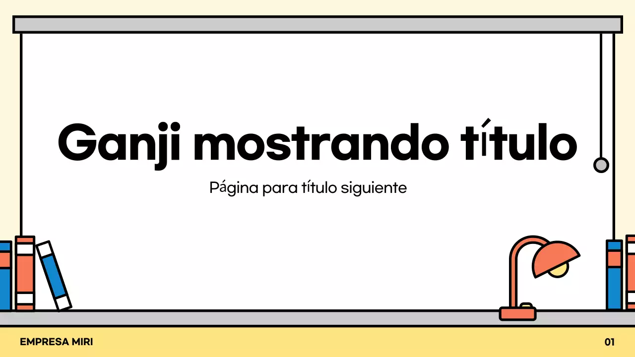 Explicación de la presentación de Mint Simple