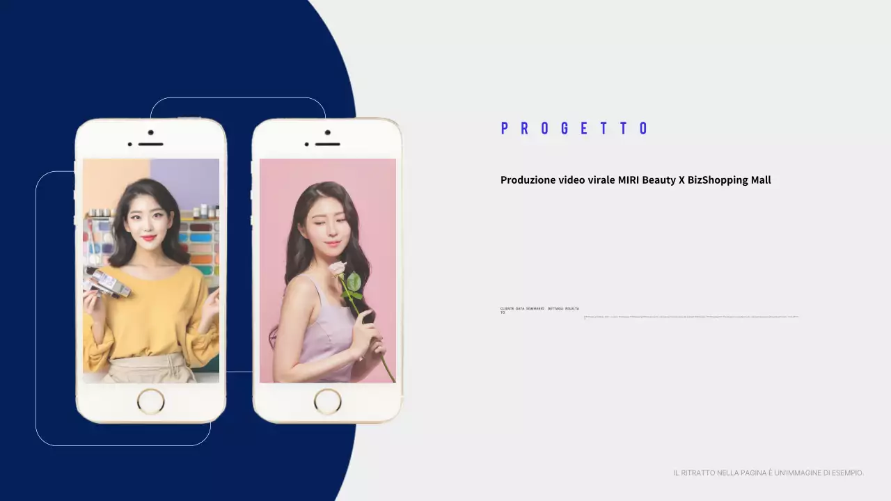 Pubblicità musicale moderna blu navy